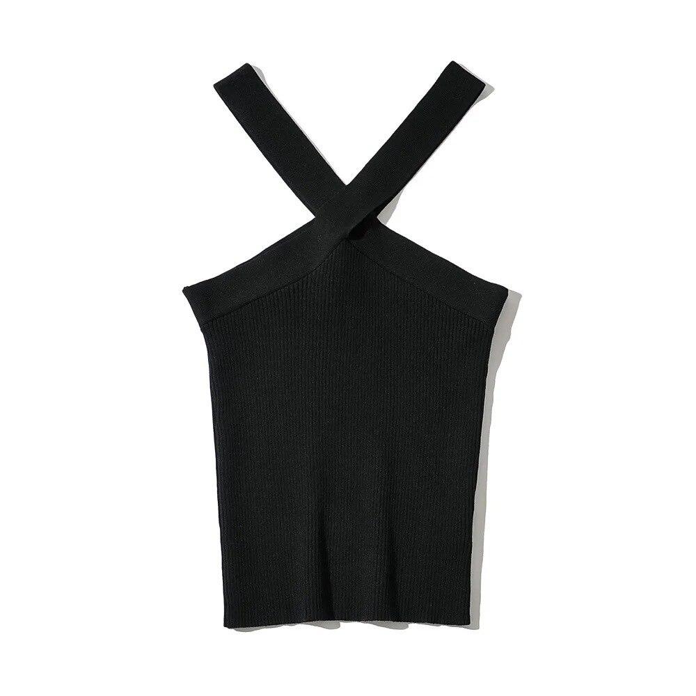 backless sexy women chic tank top